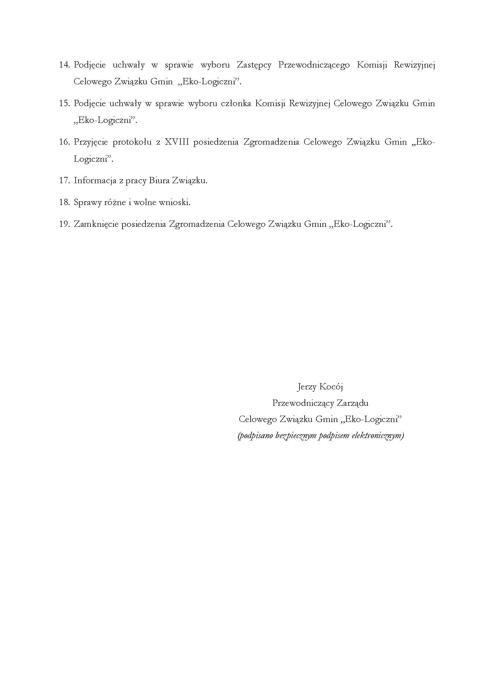 Zawiadomienie I posiedzenie strona Strona 2